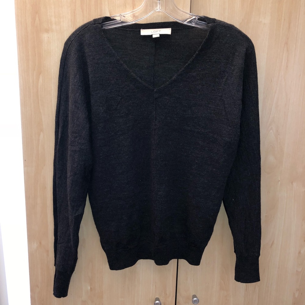 Charcoal thin sweater